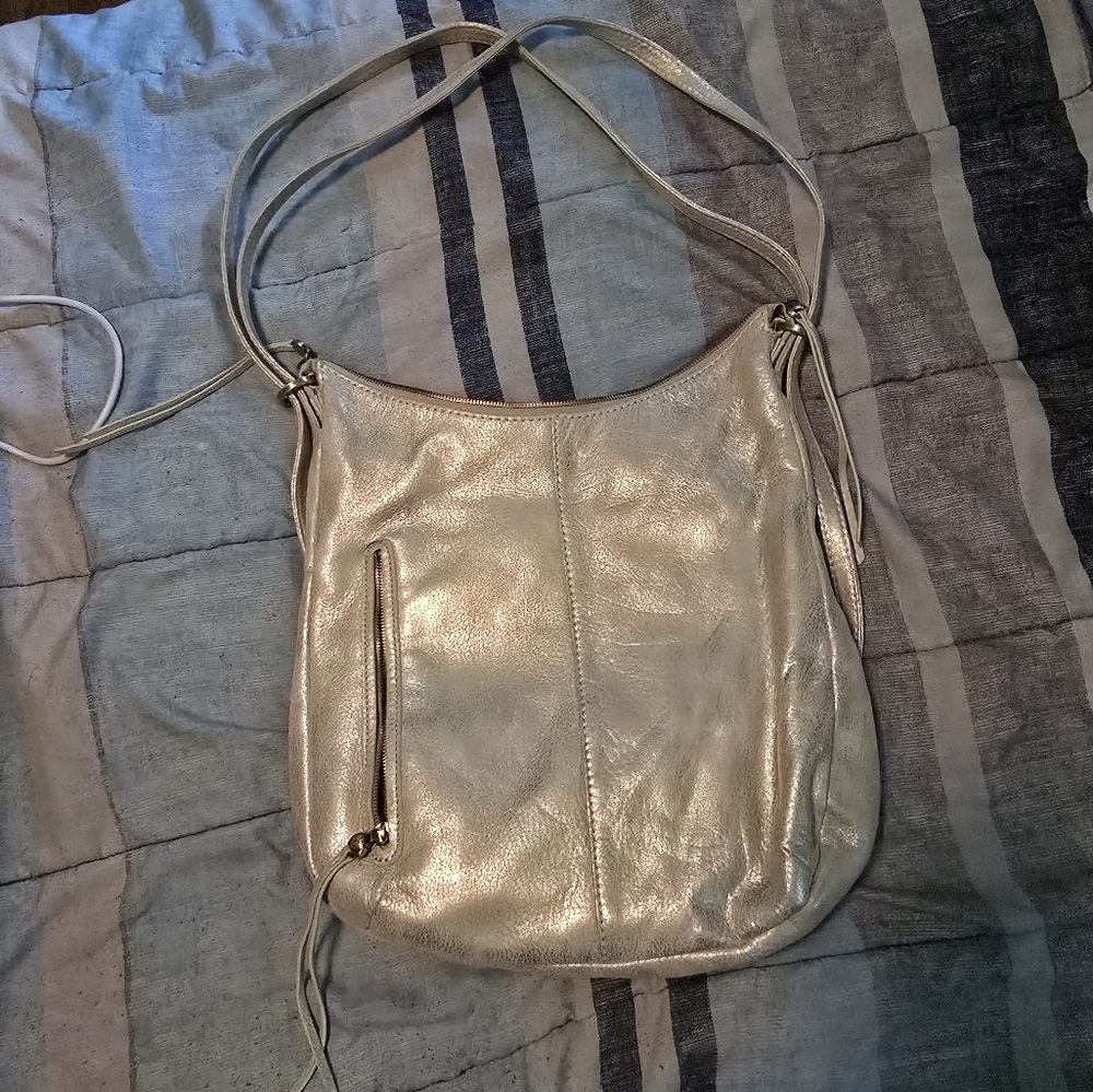 HOBO Metallic Shoulder Bag/Backpack